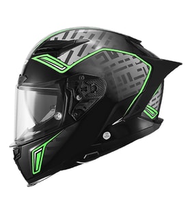 Motosiklet Kask Full Face CE Yüksek Güvenlikli Motor Kaskı Exorcısm Edition