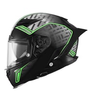 Motosiklet Kask Full Face CE Yüksek Güvenlikli Motor Kaskı Exorcısm Edition