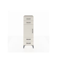 Kronos Dolap 2 Raflı 4 Çekmeceli Tek Kapaklı 44x59x134 Aytaşı-Aytaşı