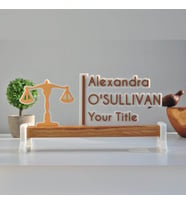 ofis isimliği, Masa isimliği , İsimlik, Meslek isimliği (Model 1)