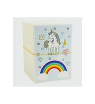 3'lü Unicorn Bileklik Kartı (Mavi)