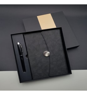 Promosyon Defter Kalem Seti Siyah Renk