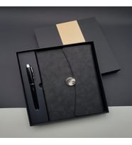 Promosyon Defter Kalem Seti Siyah Renk
