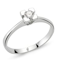 0.30 Ct Tektaş Pırlanta Yüzük  RM30041 (Çok Renkli)