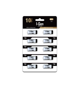 I-Gen 23A Pil 10'lu Paket 12V MN21 PİL (A23 / 23A / V23GA / LRV08 / 8LR932)