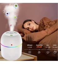 Mini Hava Nemlendirici 3in1 H2O Humidifier220ml (5343)