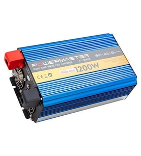 Powermaster 12 Volt 1200 Watt Pure Sinus Wave İnverter PWR-1200