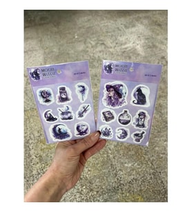 Moon Witch Sheet 2li Sayfa Sticker