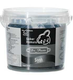 Dr Paste Şeker Hamuru  500 gr - Siyah