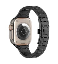 Apple Watch 42mm Zore KRD-83 Metal Kordon (Siyah)