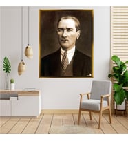 ÇERÇEVELİ ATATÜRK TABLO S212
