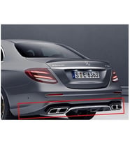 Mercedes E Serisi W213 E63 Difüzör Gri (4 Kapı) 2016-2020 arası uyumlu