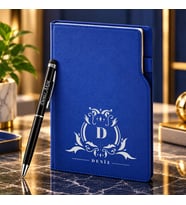 BK Gift Kişiye Özel 374 Termo Deri Tarihli Ajanda & Siyah Touch Pen Tükenmez Kalem-8