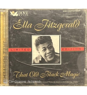 (Plak Değildir CD dir) CD Ella Fitzgerald That Old Black Magic Jazz CD (Karışık)