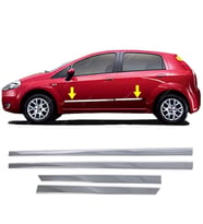 Fiat Grande Punto Krom Yan Kapı Koruma Çıtası 4 kapı 2006 ve üzeri Paslanmaz Çelik