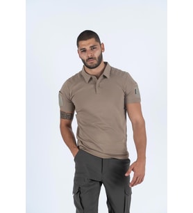 TACTİCAL TİŞÖRT 804 PİKE K.KOL (Bej)