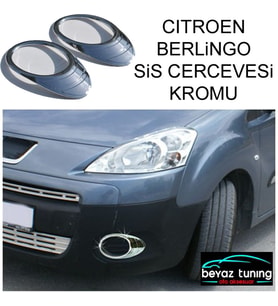 Citroen Berlingo Sis Çerçevesi Kromu Nikelajı 2008 Sonrası