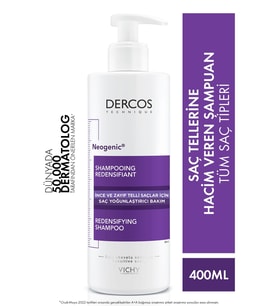 Vichy Dercos Neogenic Saç Yoğunlaştırıcı Şampuan 400 ml