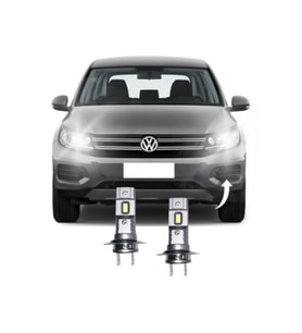 VW TIGUAN LED KISA FAR AMPULÜ Mini Led 2'li Set H7