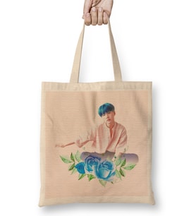 Bts Suga L Bez Çanta Uzun Saplı