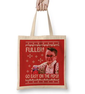 Fuller Go Easy Home Alone Christmas Knit Bez Çanta Uzun Saplı