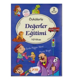 Öykülerle Değerler Eğitimi 2. Sınıf (10 Kitap) - Kolektif - Yuva Yayınları