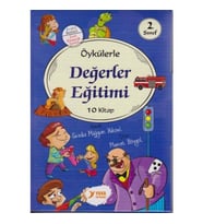 Öykülerle Değerler Eğitimi 2. Sınıf (10 Kitap) - Kolektif - Yuva Yayınları