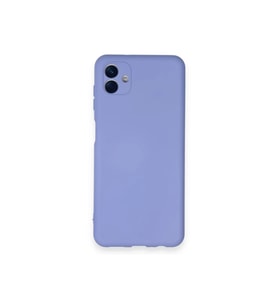 Galaxy A04 Kılıf Nano içi Kadife Silikon - Lila