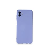 Galaxy A04 Kılıf Nano içi Kadife Silikon - Lila