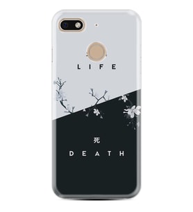 General Mobile GM8 Go GM9 GM20 Pro Plus Kılıf Desemli Silikon Life and Death 1339