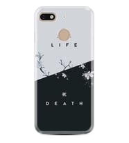 General Mobile GM8 Go GM9 GM20 Pro Plus Kılıf Desemli Silikon Life and Death 1339