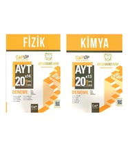 Çap Yayınları AYT Kimya ve Fizik Deneme Seti 2 Kitap