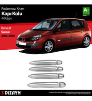 Renault Scenic 2 Krom Kapı Kolu 4 Kapı 2003-2009