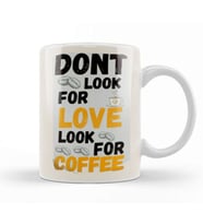 Funny Coffee Drinks Lover Gift Quote   Vintage Retro Rainbow Style Kupa Bardak Porselen