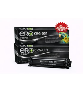 CRG-051 / Canon i-Sensys MF-269dw Muadil Toner - 2'li Avantaj Paket