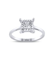 0.05 Karat Laboratuvar Pırlanta Yüzük - HRD Sertifikalı
