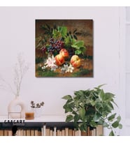 Kare Kanvas Tablo Ünlü Eserler Henri Rousseau Meyveler