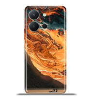 Vivo Y36 Kapak HD Renkli Dizayn Silikon Kılıf - Helios