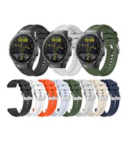 Haylou Rt Ls05s Dt3 Mate Qcy Gtc C4u C1 22mm Kordon Spor Silikon Band Lansman 1e (Koyu Gri)