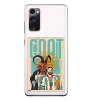 Samsung Galaxy S20 FE Uyumlu Lionel Messi Desenli Şeffaf Telefon Kılıfı