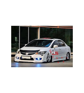 HONDA CİVİC FD6 MÜGEN MARŞPİYEL SAĞ SOL TAKIM FİBERGLASS BOYASIZ