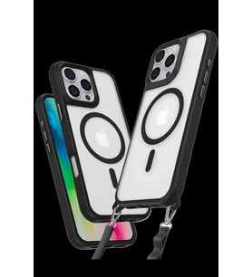 Pilelistore   iPhone 16 Pro Max Kılıf Enka Magsafe Silikon Kılıf - Siyah