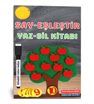 Say- Eşleştir YAZ-SİL Kitabı