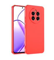 Realme 12 4G Uyumlu Kılıf Zore Mara Lansman Kapak (Kırmızı)