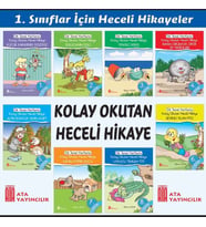 Ata 1.Sınıf Kolay Okutan Heceli Hikaye (Beyaz)