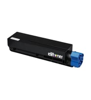 Elittoner OKI B4400, B4600, 43502306 (3K) (Siyah)