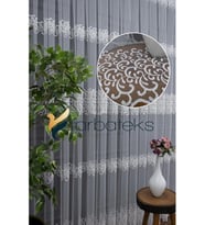3Kat Pileli Elizabeth Desen Yeni Tasarım Tül Perde