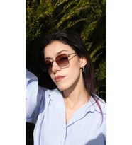 ESRADA EMMA BROWN-BLUE UNISEX GÜNEŞ GÖZLÜĞÜ 53-19-142