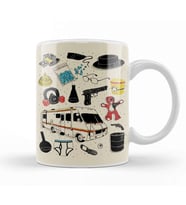 Breaking Bad Artifacts Breaking Bad Kupa Bardak Porselen