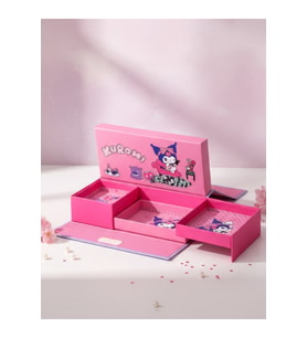 Kuromi Kilitli Kalemlik Pembe Çok Renkli